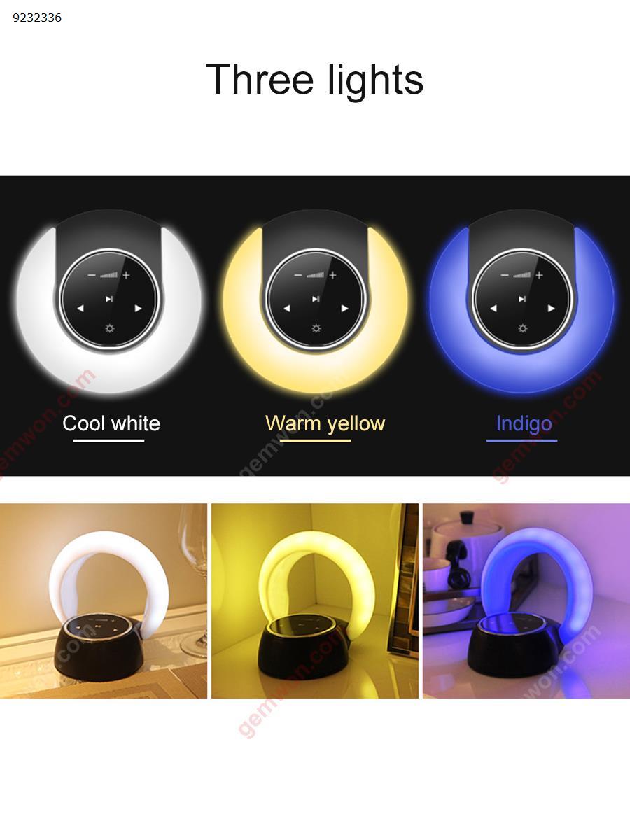 Allah magic lamp Bluetooth voice, hands-free, no light adjustment.white Bluetooth Speakers N/A