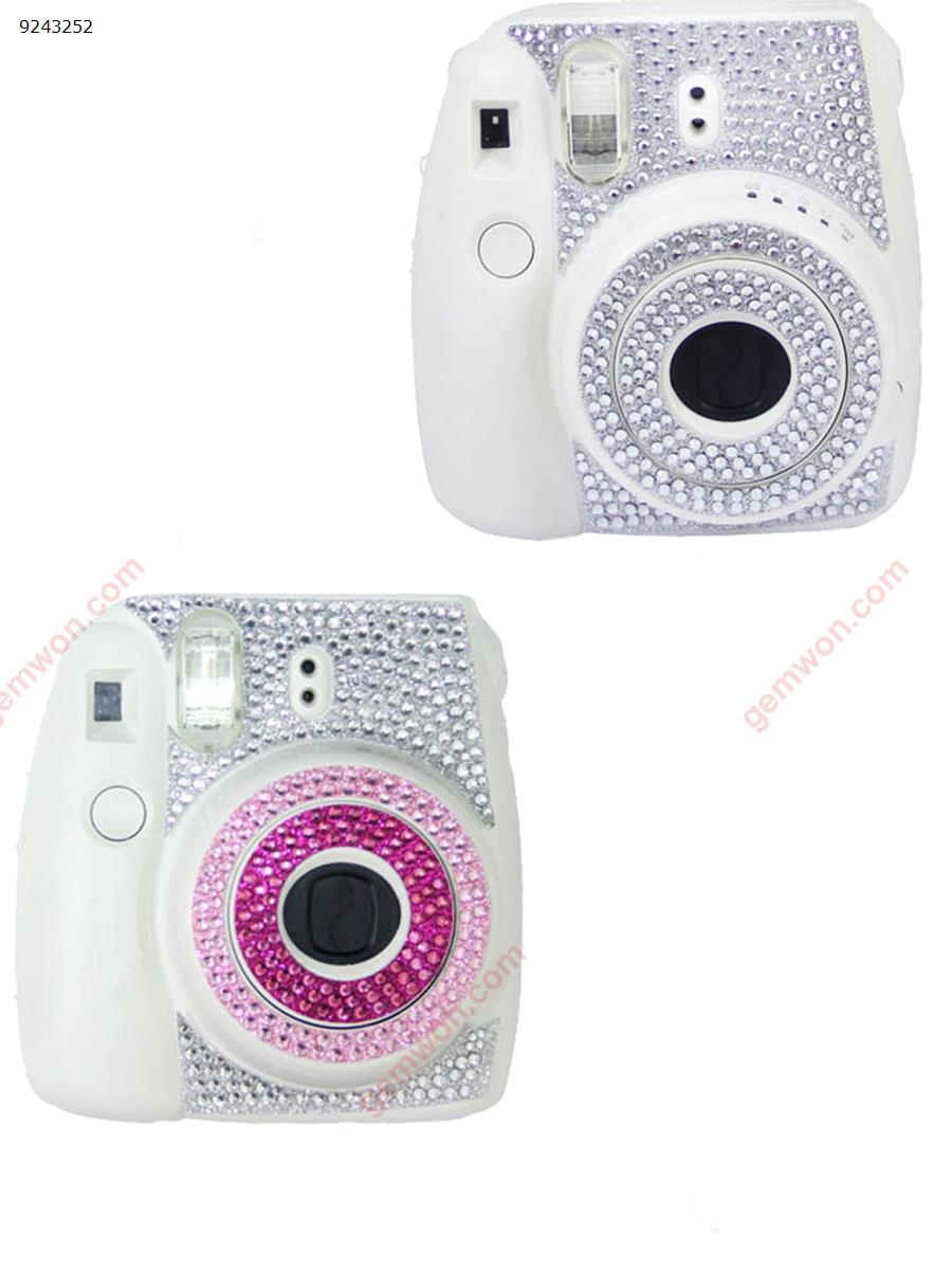 CAIUL/ Color Friends Polaroid mini8/8+/9 camera rhinestone stickers camera body stickers Other N/A