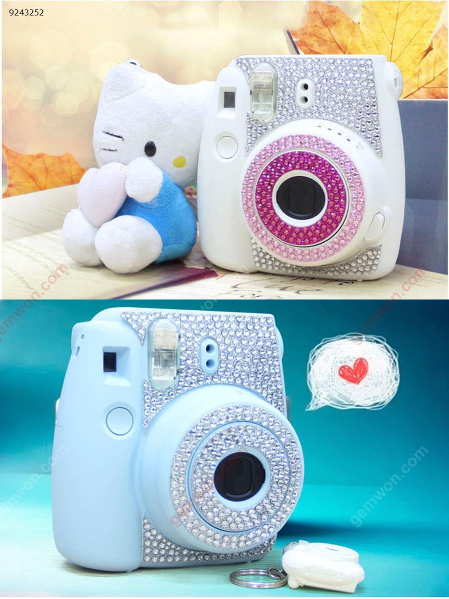 CAIUL/ Color Friends Polaroid mini8/8+/9 camera rhinestone stickers camera body stickers Other N/A