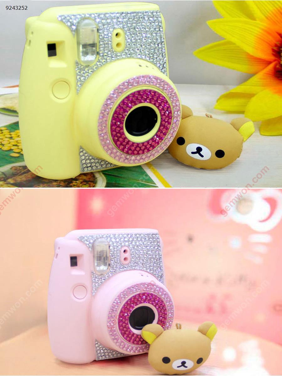 CAIUL/ Color Friends Polaroid mini8/8+/9 camera rhinestone stickers camera body stickers Other N/A