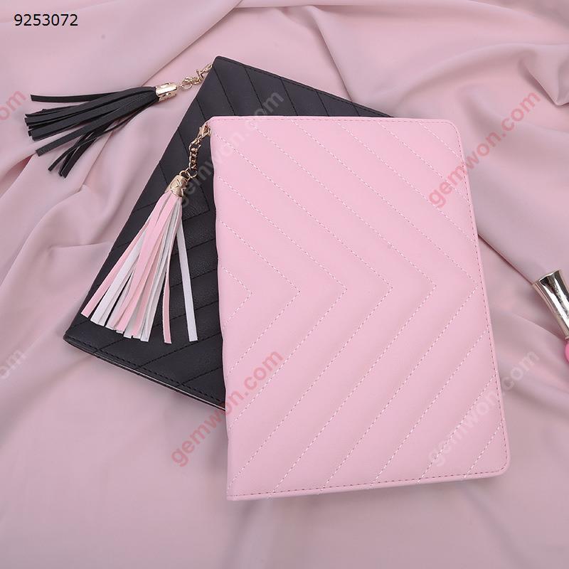 Ipad2/3/4 tassel protective sleeve, bracket, intelligent dormancy，black Case ipad2/3/4 tassel