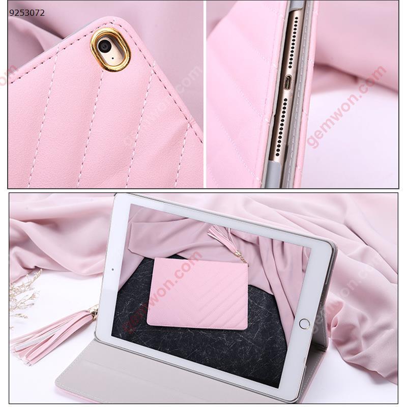 Ipad2/3/4 tassel protective sleeve, bracket, intelligent dormancy，black Case ipad2/3/4 tassel