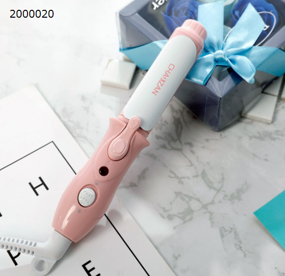 Student Dormitory Ceramic Glaze Mini Hair Curlers, Liu Hair Curlers, Perm Hair Rollers，Pink and white