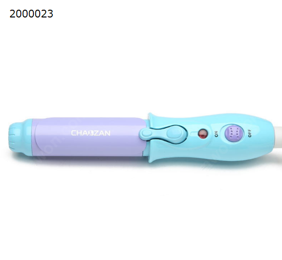 Student Dormitory Ceramic Glaze Mini Hair Curlers, Liu Hair Curlers, Perm Hair Rollers，blue  and purple