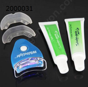 The bright white transmitter is aligned with the tray, the bright white is emitted with the mouth, the dental instrument, the dental instrument, the oral care cold tooth whitening device, the tooth whitening device,Double bubble plastic packaging Personal Care  825-2