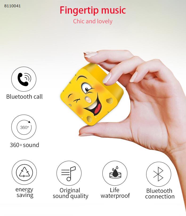 Creative small cheese waterproof gift audio Bluetooth Speakers Mini speaker