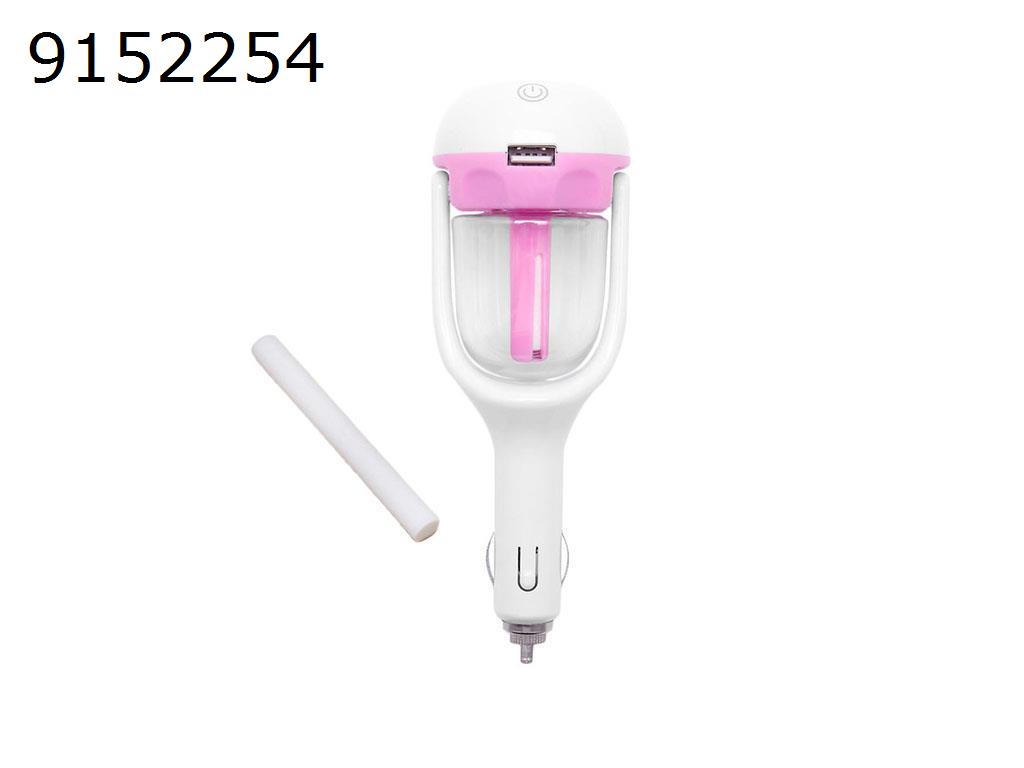 Mini car humidifier aroma purifier onboard humidifier car USB humidifier-Pink Car Appliances CZ-001