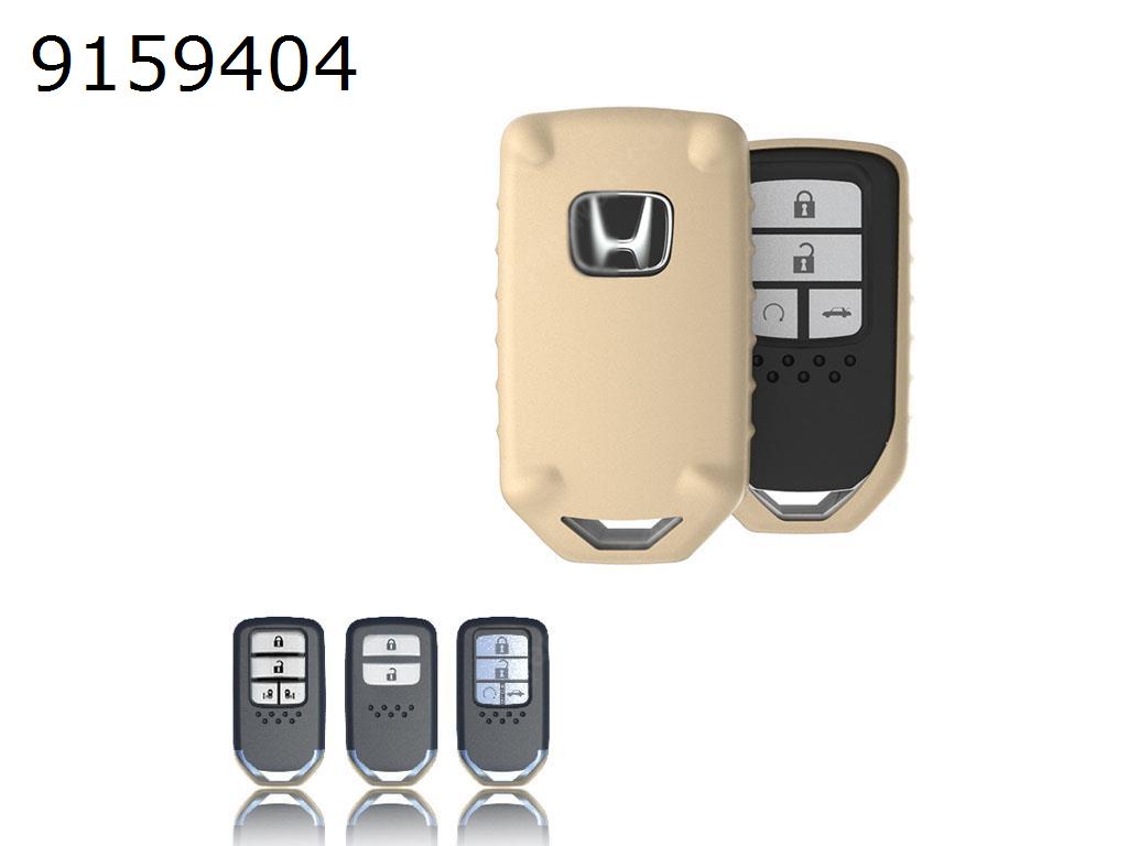 Honda Odyssey Fit Car Key Case TPU Key Shell Plating Drop Key Set（Gold matte ） Autocar Decorations TPU