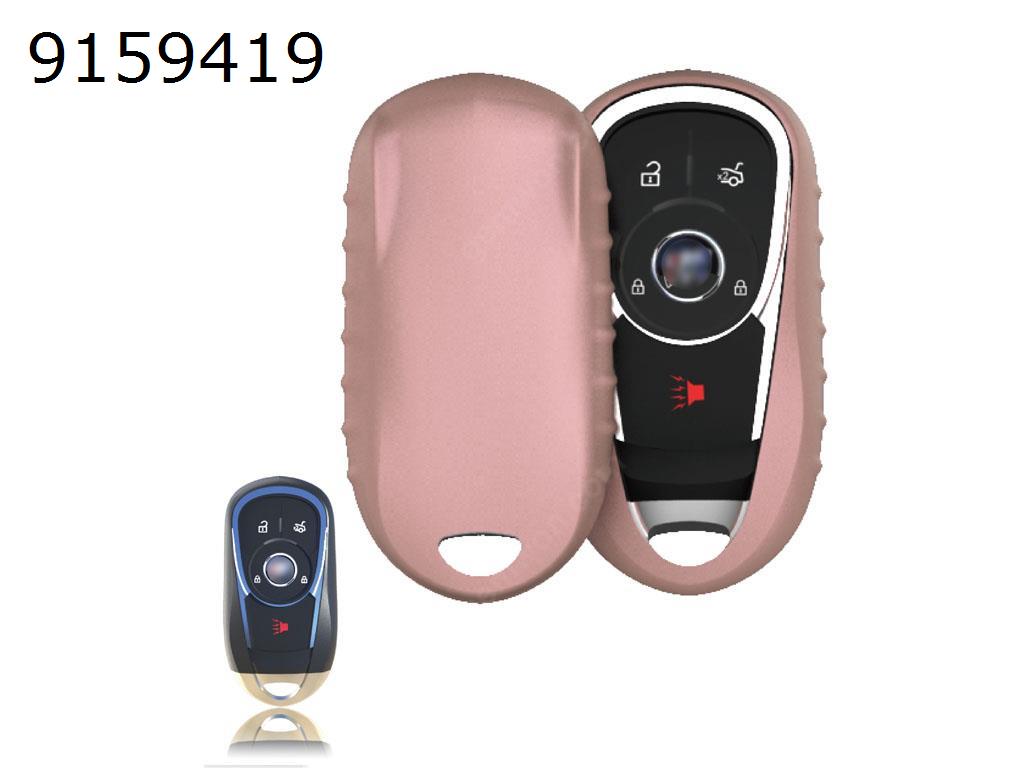 Car TPU Soft Key Pack GM New LaCrosse / Encore / Envision / Verano Shell Cover（Pink  matte ） Autocar Decorations TPU