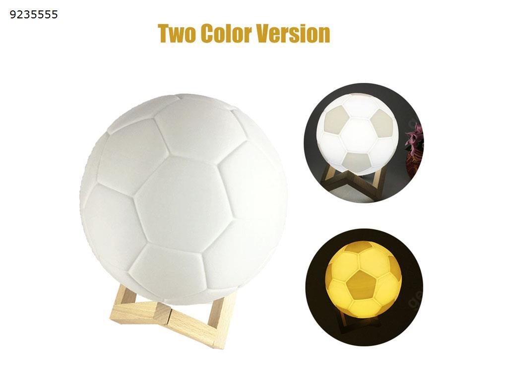 8MM 3D Printing Soccer LED Desk Table Night Light Football Night light Touch Lamp kids Family Holiday Gift Smart Gift 3D