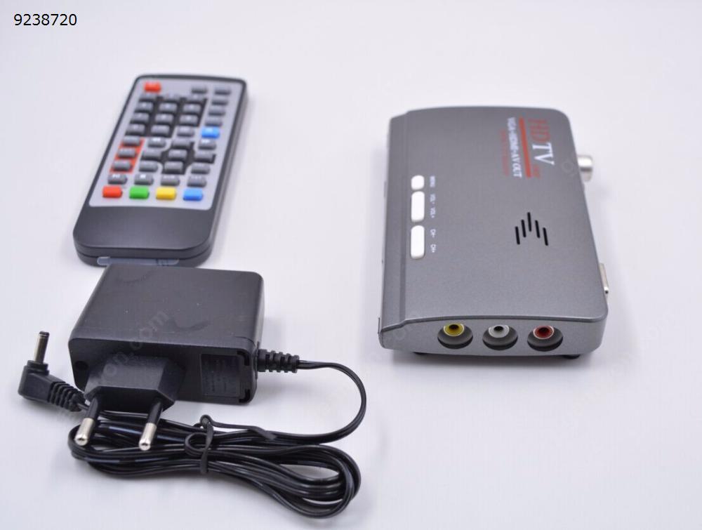 HDMI 1080P VGA DVB-T2 DVB-T TV Box AV to VGA TV CVBS Tuner Receiver With Remote Control for LCD/CRT Monitors Other 200