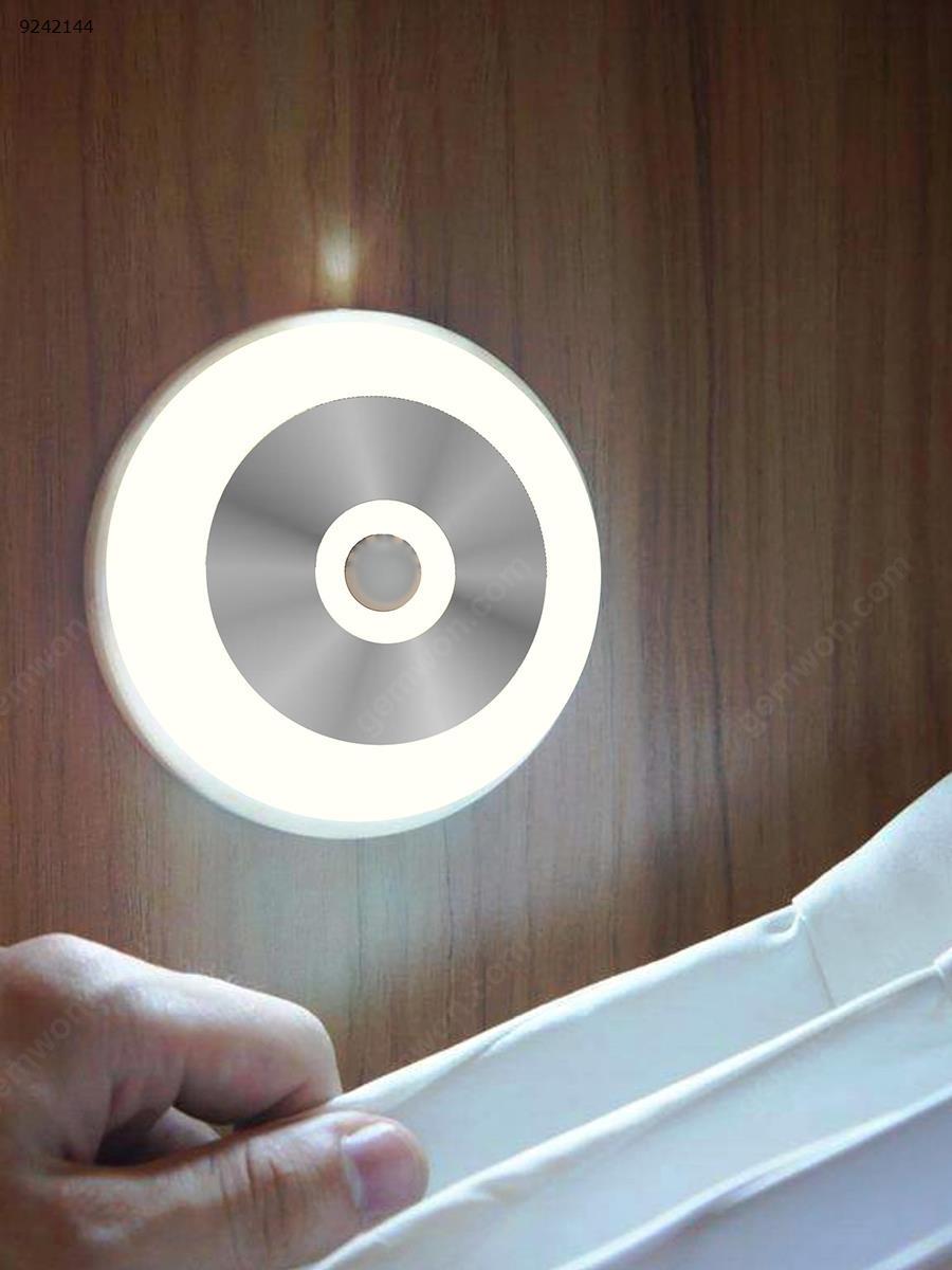 Smart Induction Night Light Infrared Sensor Light Hallway Aisle Creative Cabinet Light（Charging , warm white） Night Lights N/A