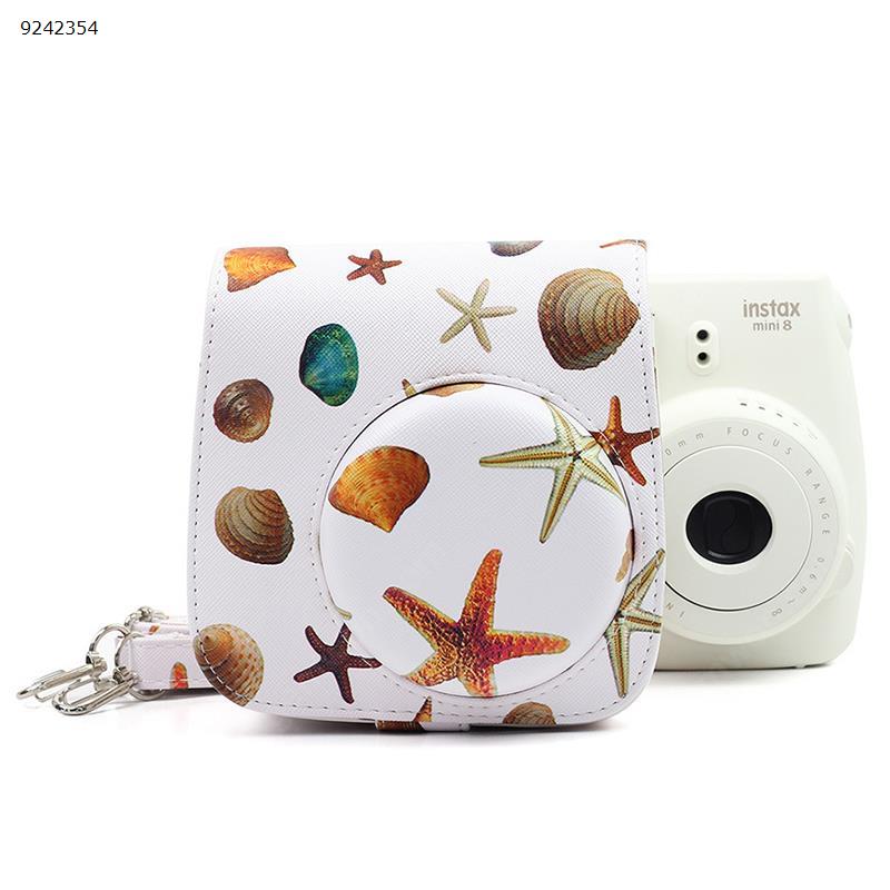 CAIUL Polaroid mini8/8+/9 Camera Bag Starfish Camera Bag Pu skin tide bag Other mini8/8+/9