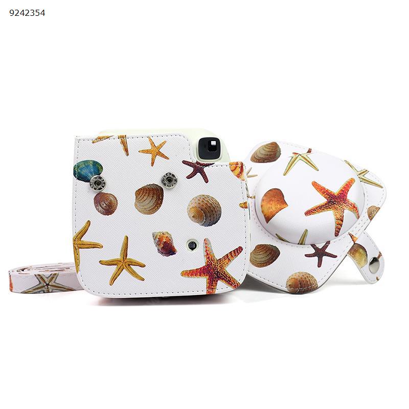 CAIUL Polaroid mini8/8+/9 Camera Bag Starfish Camera Bag Pu skin tide bag Other mini8/8+/9