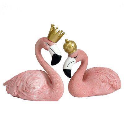 Nordic Home ins Flamingo Decoration Resin Crafts Decoration Cake Decoration (S) Other Flamingo Decoration