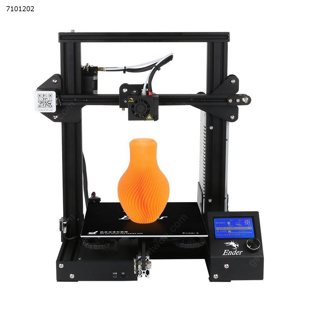 Creality 3D Ender-3 High-precision DIY 3D Printer Self-assemble 220 220 250mm Printing Size with Resume Printing Function 3D printer ENDER-3