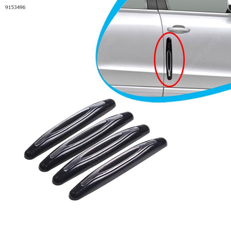 Car door rubber door anti-collision strip / anti-rubbing door anti-scratch anti-scratch 4 installed-black Autocar Decorations SD-2157