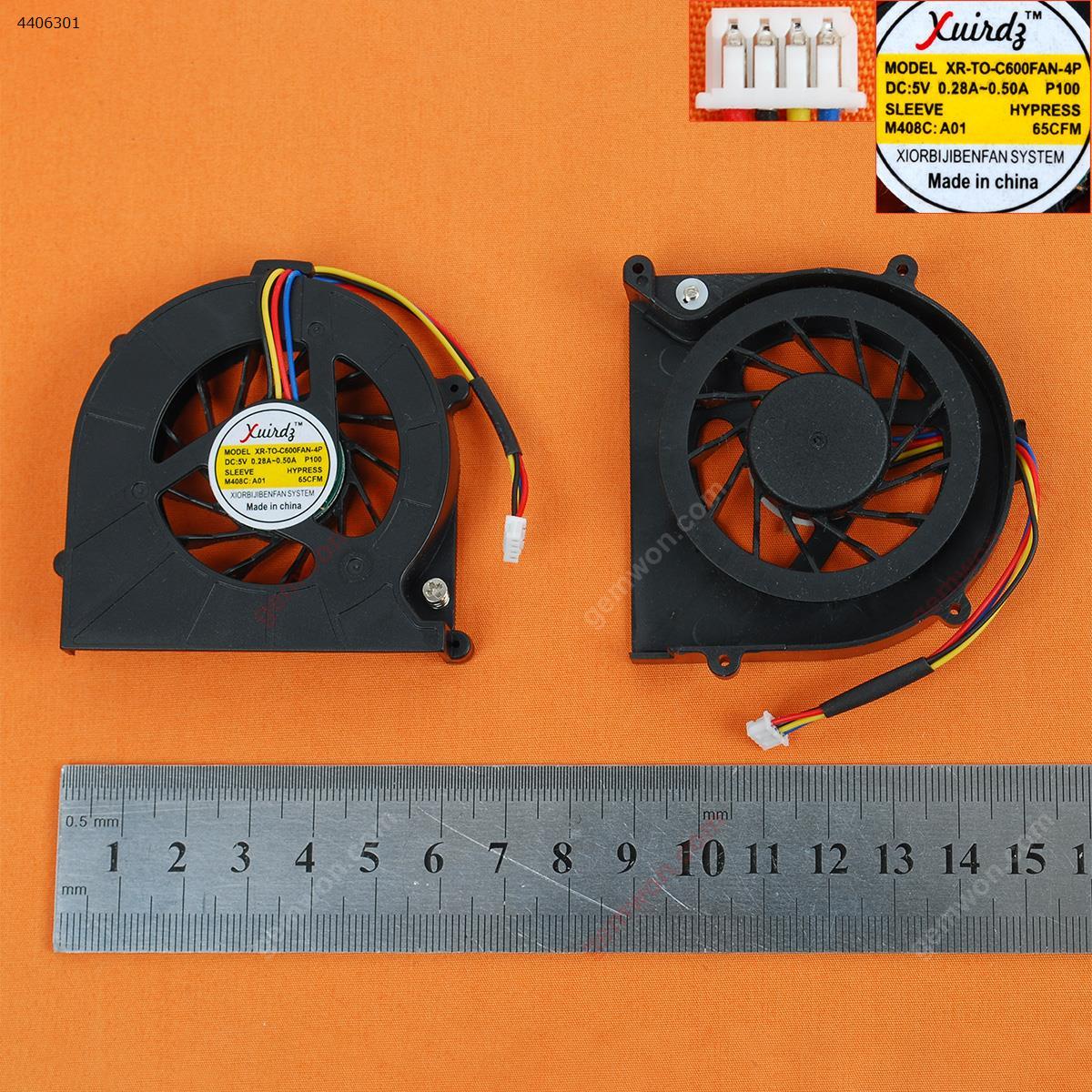 Toshiba Satellite L630(4 pins,version 2,OEM) Laptop Fan KSB0505HB