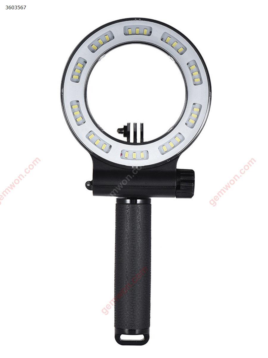 Diving Fill Light 30 LED Waterproof 40m Diving Fill Light 3 Mode BampW Pattern Decorative light N/A