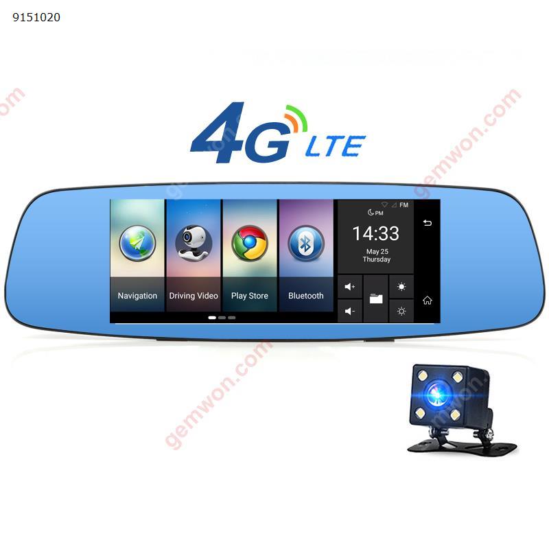 A800 4G/3G Car DVR Mirror Black box 7