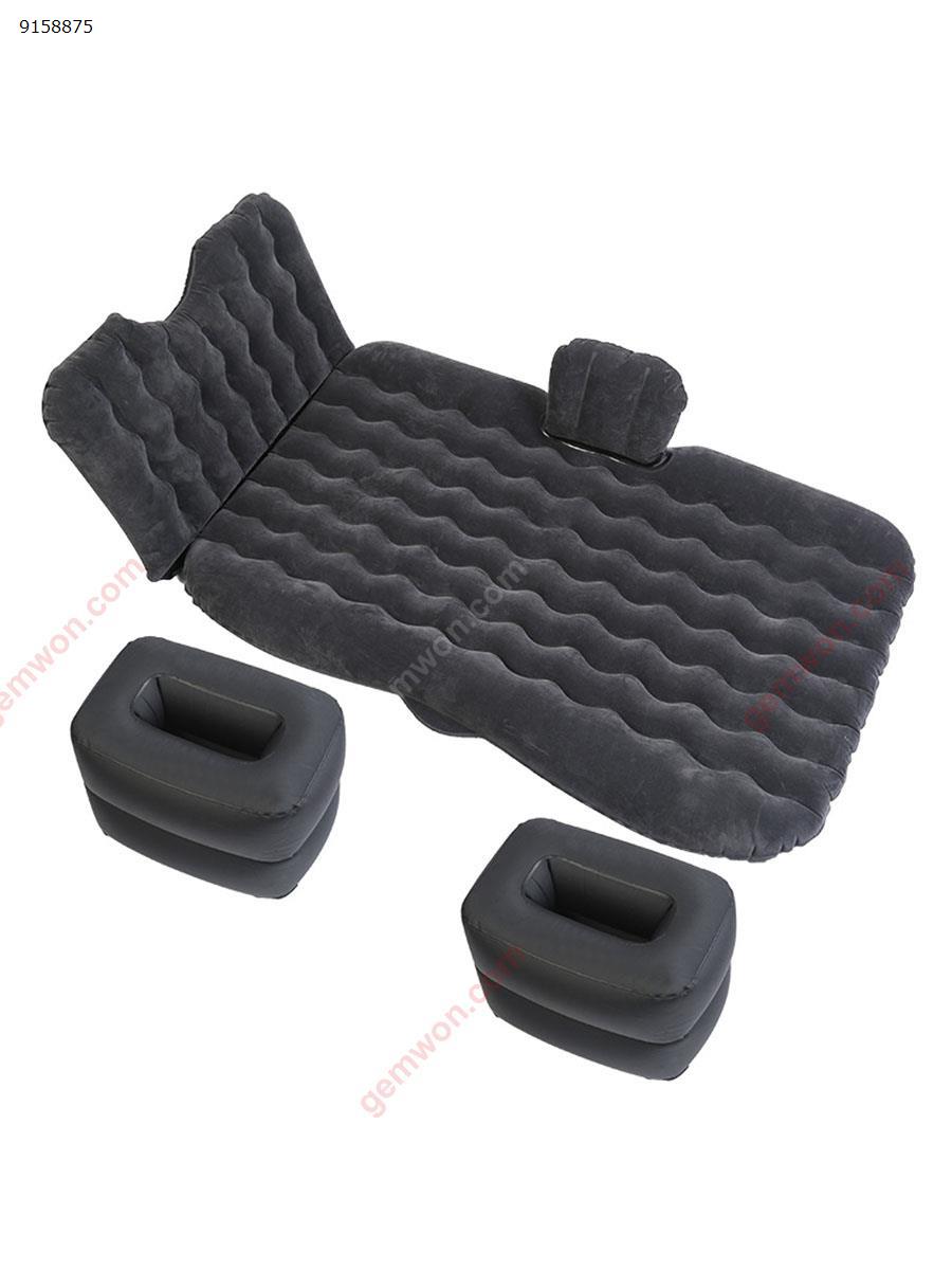 Car Travel Inflatable Mattress Air Bed Cushion Camping Universal SUV Extended Air Couch with Two Air Pillows Autocar Decorations BY-600