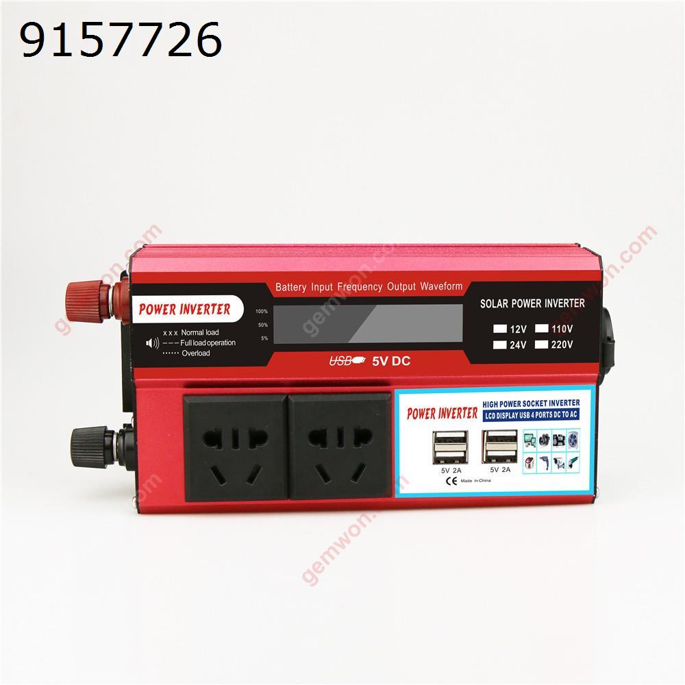 12V to 110V  500W inverter Car inverter Multi-function charger Car Appliances 500W