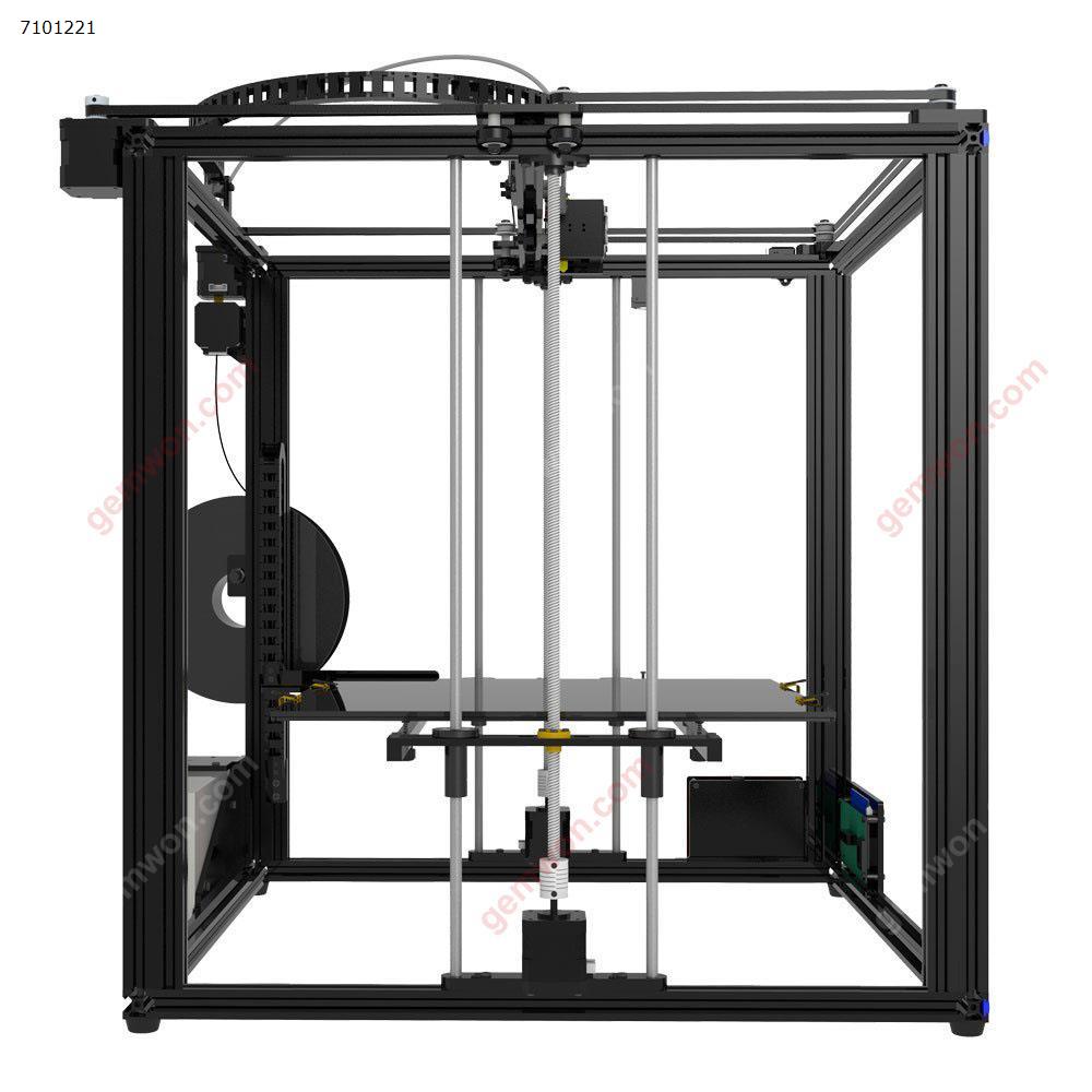 TRONXY? X5S-400 DIY Aluminum 3D Printer Kit 400*400*400mm Large Printing Size With Dual Z-axis Rod/HD LCD Screen/Double Fan 1.75mm 0.4mm Nozzle（US） 3D printer X5S-400