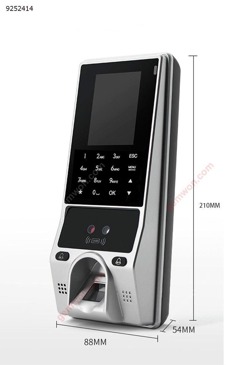 Fingerprint + Face + Access Control Identification Attendance Machine,Communication Interface: TCP/IP, USB, U Disk,Display:2.8 Inch TFT Office Products A7F-D