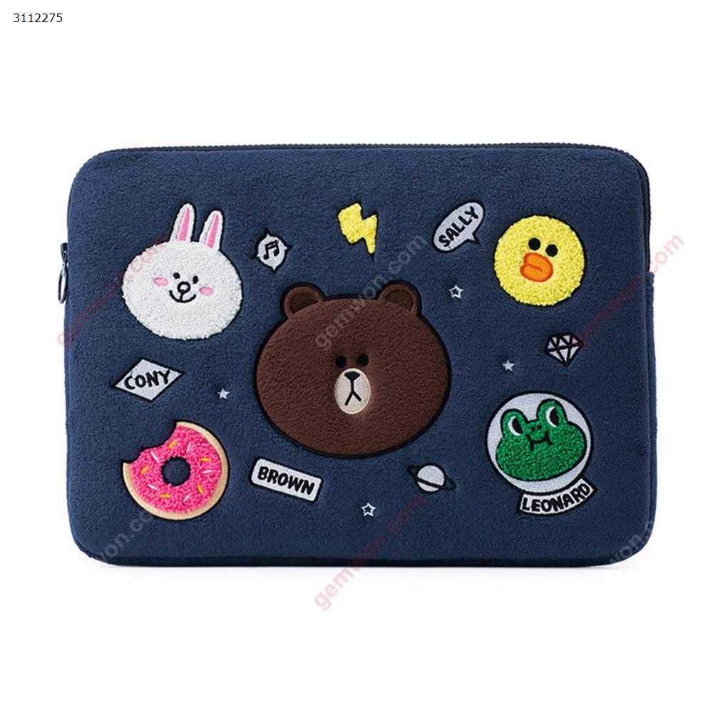 10 inches Cartoon liner bag，blue Storage bag Cartoon liner bag