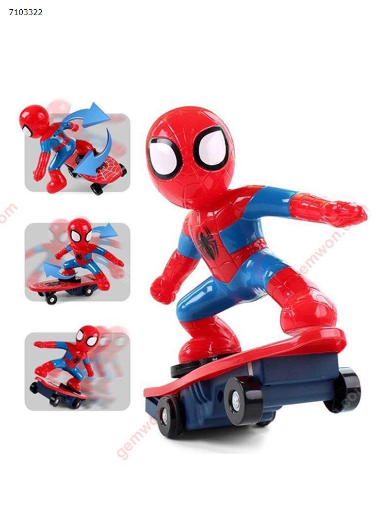 Spider Man Car-Styling Toy With Skateboard Puzzle Toys SPIDER-MAN TOY SCOOTER