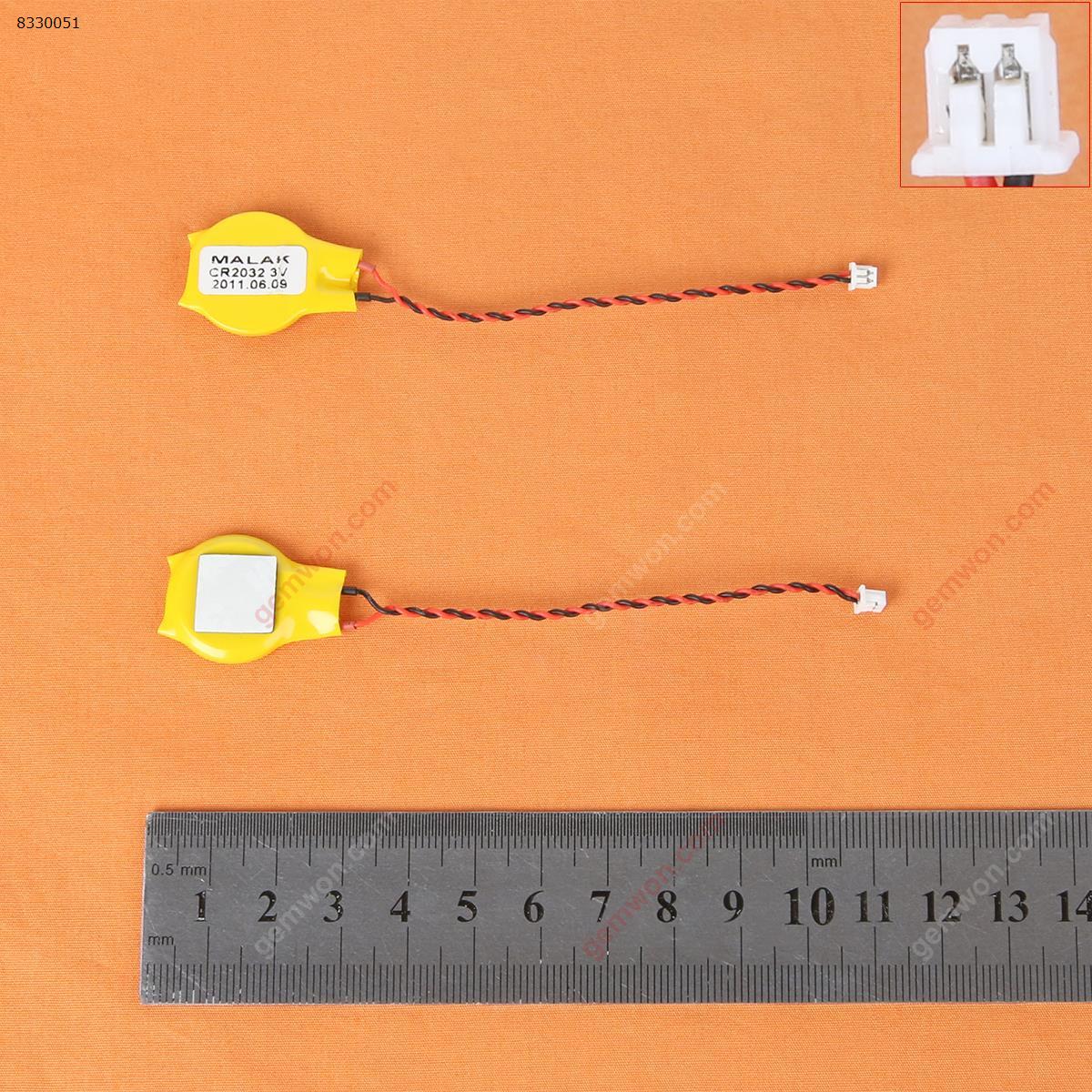 BIOS battery three-pin with line 2032 battery voltage 3V brand new original Button Battery BIOS BATTERY