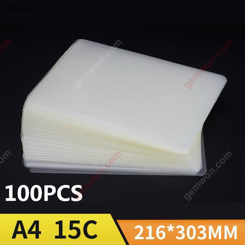 A4 Laminating Pouches - 15C/150mic- Pack Of 100, 216*303mm Office Products N/A