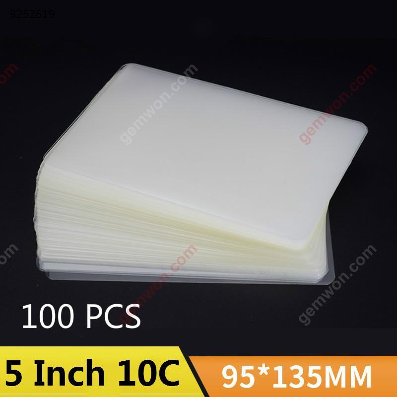 5 Inch Laminating Pouches - 10C/100mic- Pack Of 100, 95*135mm Office Products N/A