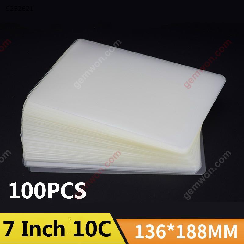 7 Inch Laminating Pouches - 10C/100mic- Pack Of 100, 136*188mm Office Products N/A