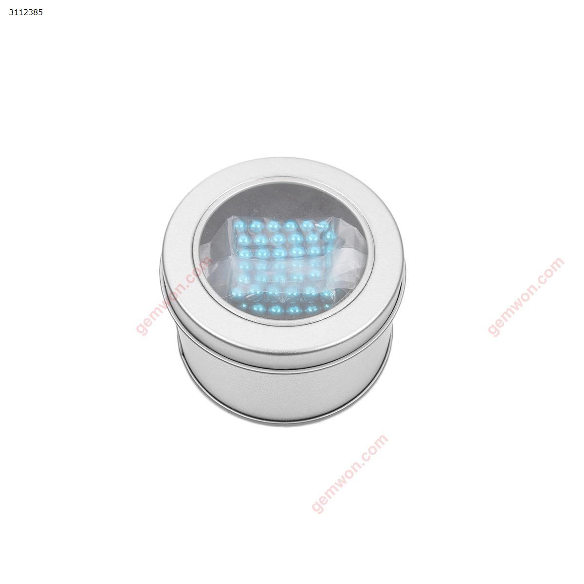 216-Piece Magnetic Buckyballs Cube 5 millimeter，blue Puzzle Toys BUCK BALL