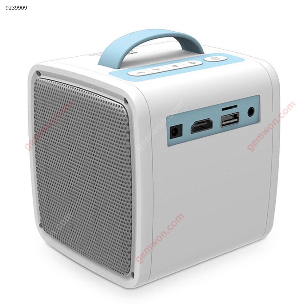 Q2 MINI Projector 700 Lumens Children Education Children's gift Parent-child Portable Projector Mini LED TV Home Beamer blue Projector Q2