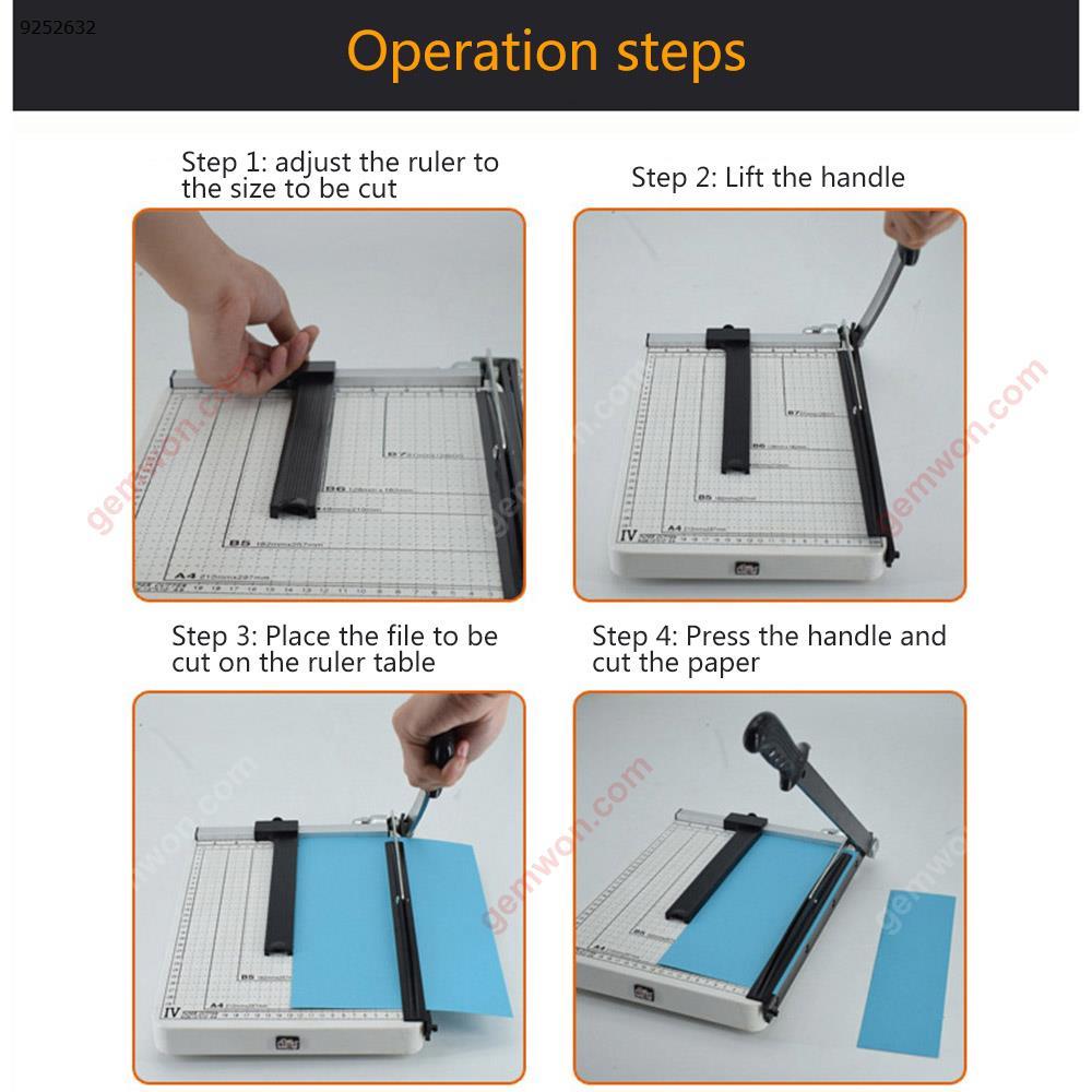 Paper Cutter A4 Cutter Business Card Card Photo Thick Cutter Document Cutter Photo Cutter Office Products N/A