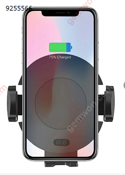 C11 Fully Automatic Infrared Induction Vehicle Wireless Car-mounted Samsung iPhone XS Max Mobile Phone Bracket Wireless Other C11 suction cup + air outlet automatic infrared induction mobile phone bracket wireless charging