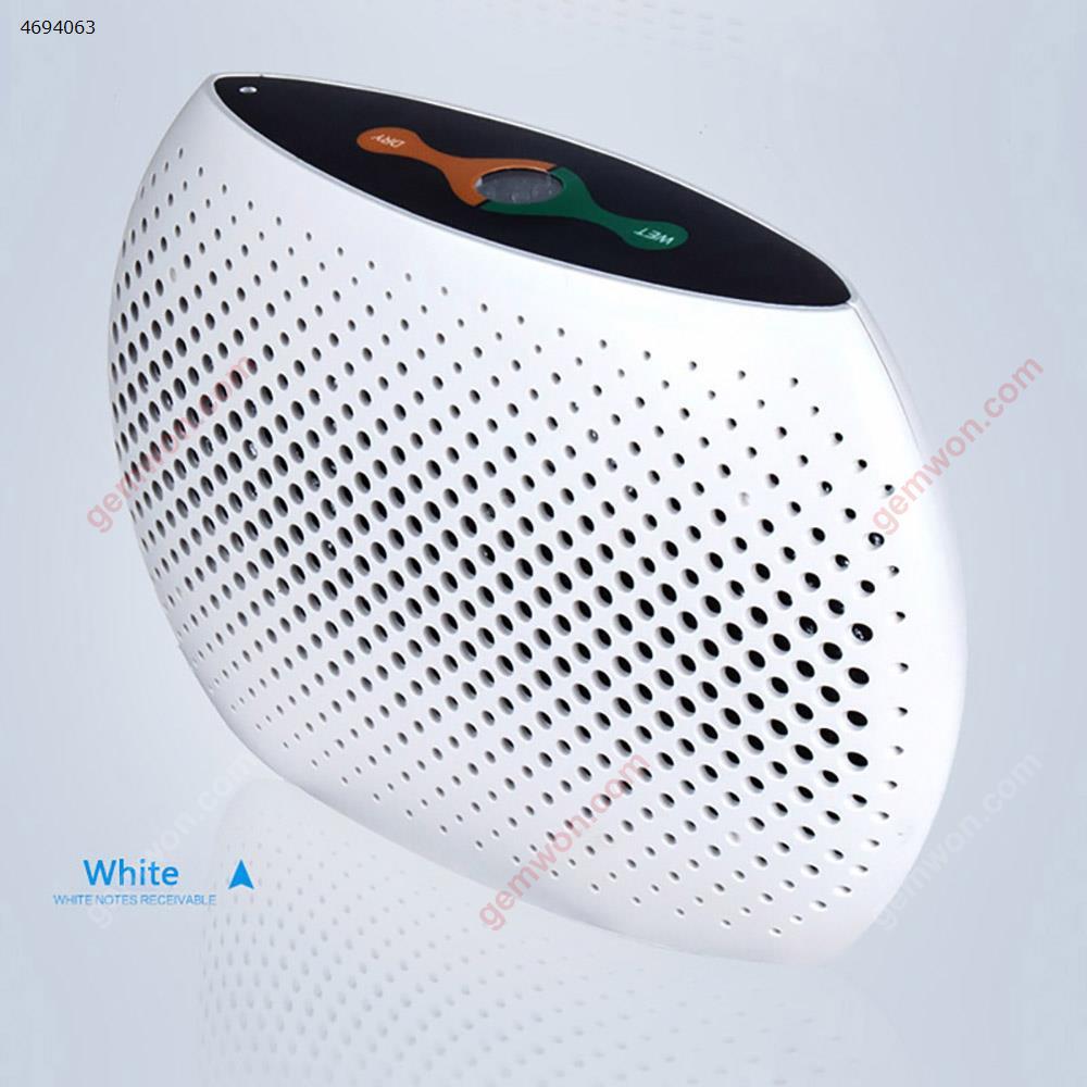 Portable Mini Dehumidifier Dehumidifiers for Car and Home to Remove Moisture（white）Plug：EU  Iron art INVITOP