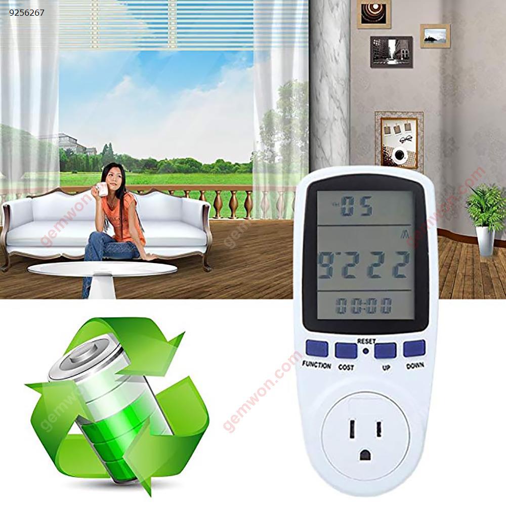 Digital Voltage Wattmeter Power Analyzer Electronic Power Meter Energy Meter Automatic Kwh Power Switch US Switching Power PM001-E