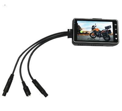 Metal Locomotive and Motorcycle Recorder 1080P Double Lens Hidden Train Recorder Safe Driving SE300