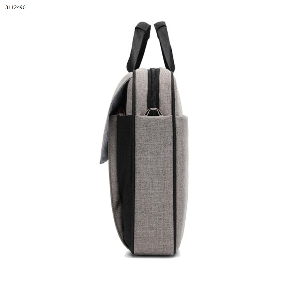 15-inch shoulder bag, white&grey Storage bag CB-3039