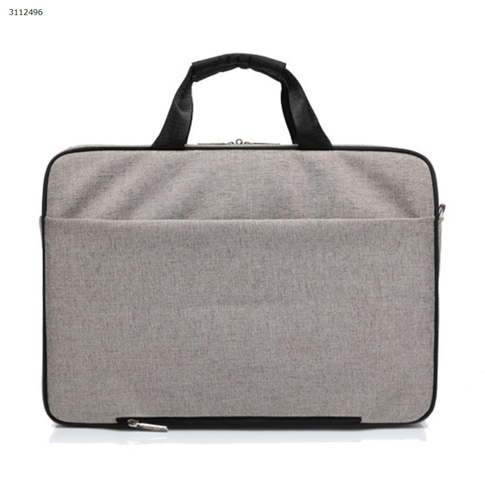 15-inch shoulder bag, white&grey Storage bag CB-3039