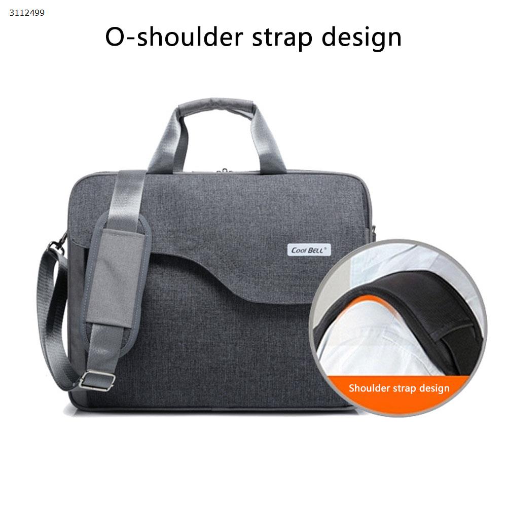 15-inch shoulder bag,  grey  Storage bag CB-3039