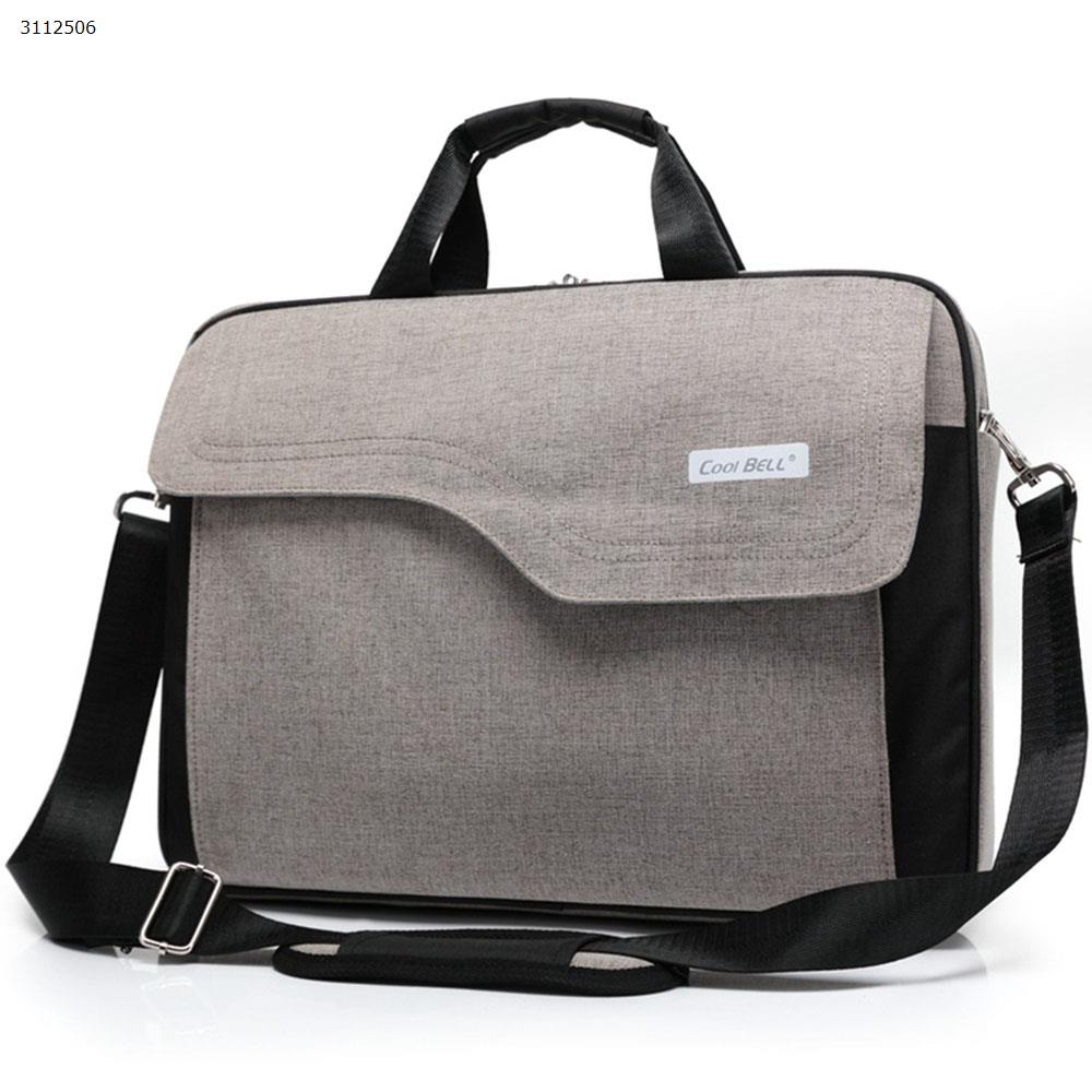 17-inch shoulder bag,  white&grey Storage bag CB-3039