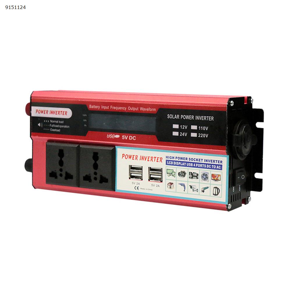 1000w inverter car car inverter 4usb fast charger car phone charger solar inverter Car Appliances 1000W4USB