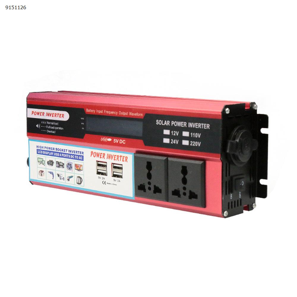 4usb fast charger mobile phone charger solar energy inverter Car Appliances 2000W4USB