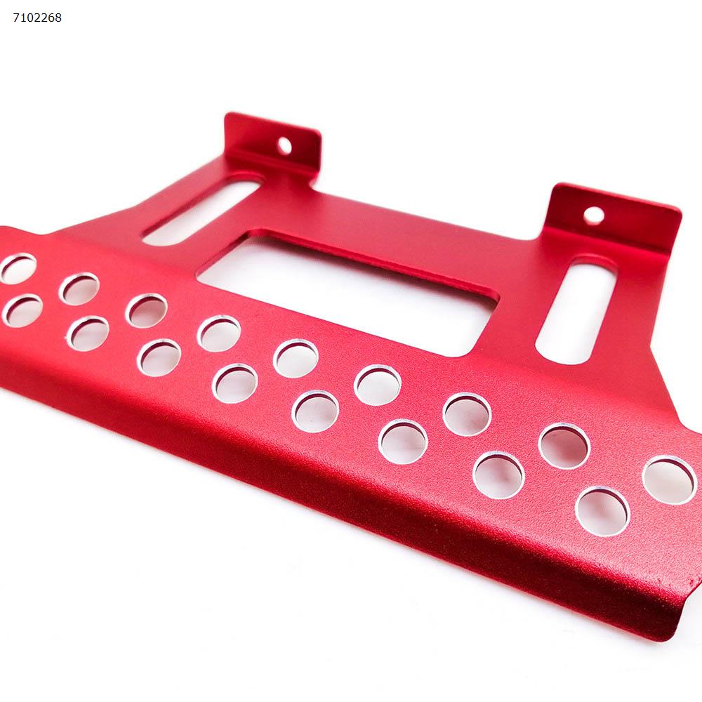 313 frame universal remote control climbing car pedal side pedal metal fittings SCX10 90046 90047 (1 pair)（Red） Repair Parts 313