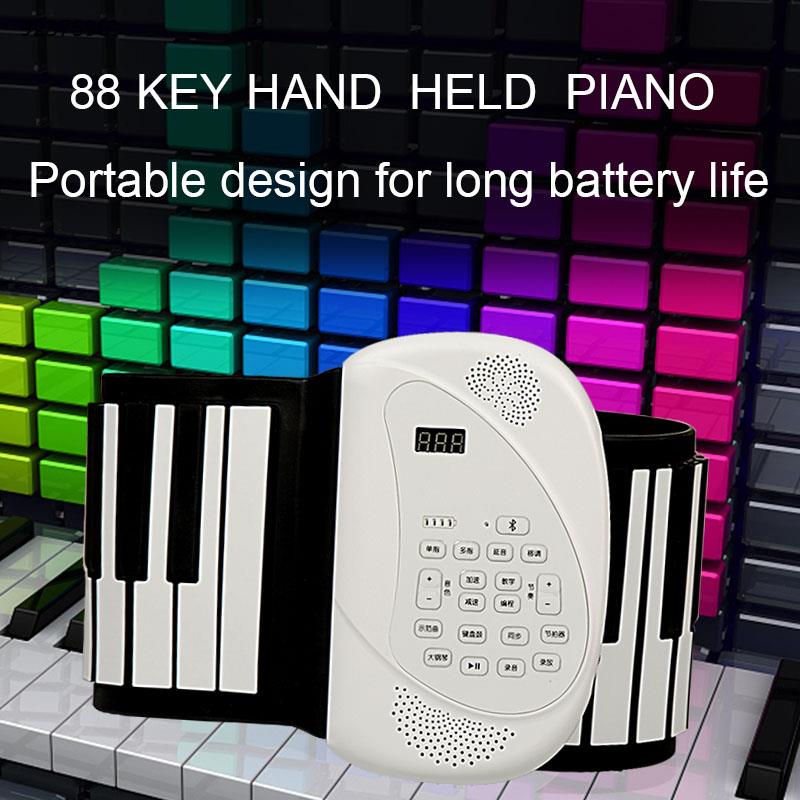 professional roll up usb piano rechargeable piano 61 keyboard   Musical Instruments  HUA028-S10-61