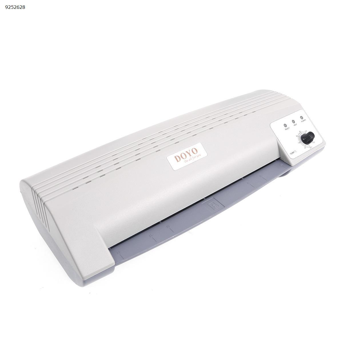 A4 Office Home Document Photo Laminator,0.4/min Speed,Glue Thickness 0.6 mm,Glue width:230 mm,Not Includes Laminating Pouches(EU,300W) Office Products MQ230